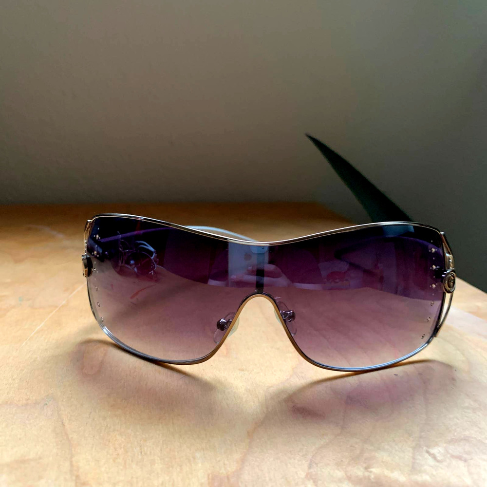 Y2K 00s Sunglasses with Rhinestones